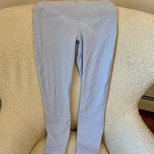 lululemon athletica Periwinkle/Sky Blue Cropped Leggings